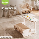 Baybee 2-in-1 Kids Table and Chair Set Convertible Study Desk Baybee India