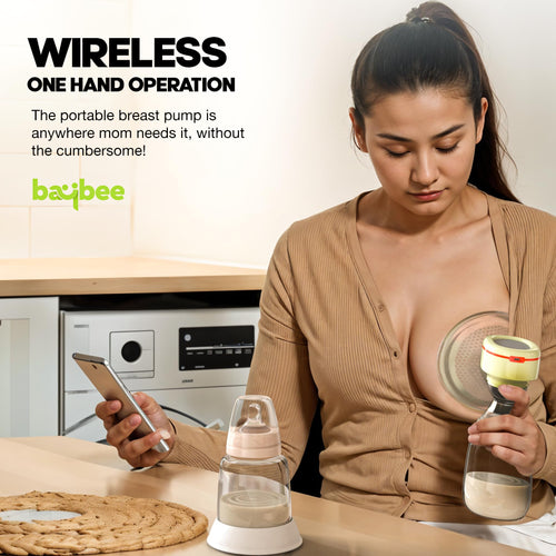 Baybee Mivac Electric Breast Pump for Feeding Mothers, Automatic Breast Pump Electrical with LED Display BAYBEE