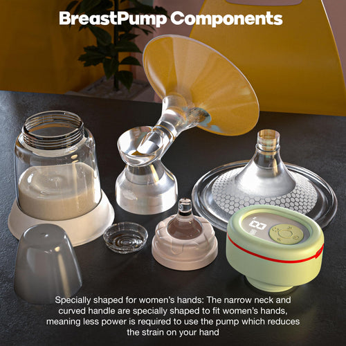 Baybee Mivac Electric Breast Pump for Feeding Mothers, Automatic Breast Pump Electrical with LED Display BAYBEE
