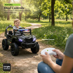 Baybee Terrago Battery Operated Jeep for Kids, Ride on Toy Baby Car with Light & Music BAYBEE
