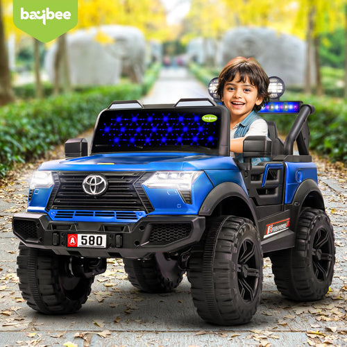 Baybee Ceyato Battery Operated Jeep for Kids with Light & Music Kids to Drive 3 to 8 Years Boy Girl Baybee India