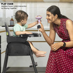 Baybee 4 in 1 Nora Convertible High Chair for kids BAYBEE