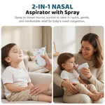 Baybee Electric Nasal Aspirator for Baby Nose Sucker Sprayer Baybee India