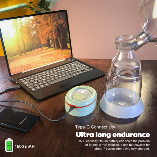 Baybee Mivac Electric Breast Pump for Feeding Mothers, Automatic Breast Pump Electrical with LED Display BAYBEE