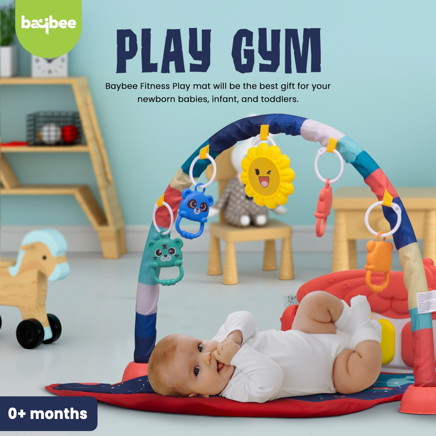 Baybee Kick Play Piano Playgym for Babies: Gigantic Keyboard
