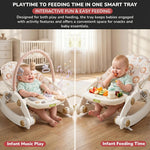 Baybee 8 in 1 Rocker for Babies with Music Toy Baybee India