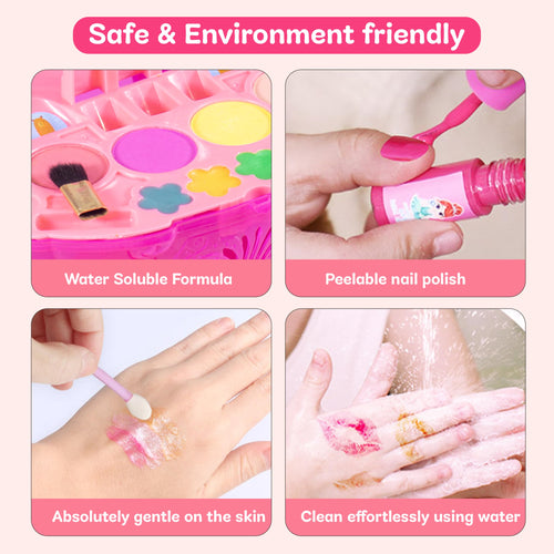 Cosmetic Nail Art Beauty Set for Kids Girls Baybee India