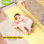 BAYBEE Baby Bed Rail Guard for Baby Toddlers Safety, Portable Kids Bed Rail Safeguard Fence with 28 Adjustable Height - 180 x 80 cm