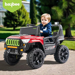 Baybee Blitzer 4×4 Battery Operated Jeep for Kids, Ride on Toy Car with RGB Windshield Light Baybee India