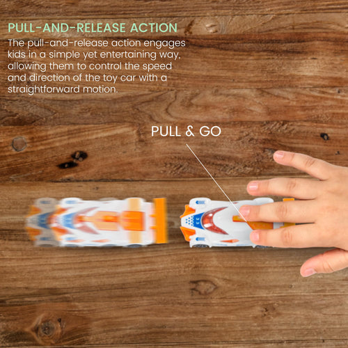 BAYBEE Push and Go Street Racing Cars for Kids BAYBEE