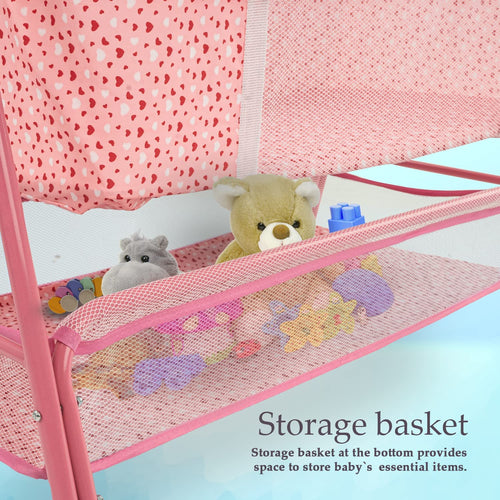 BAYBEE Arise Baby Swing Cradle for Baby with Mosquito Net, Palna Jhula for Baby BAYBEE