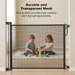 Baybee Retractable Baby Safety Gate for Kids 140 cm Baybee India