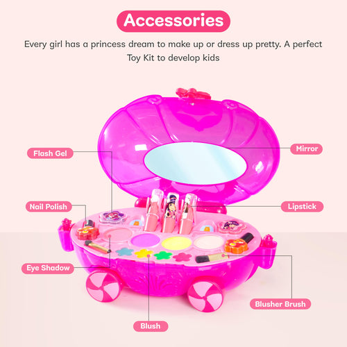 Cosmetic Nail Art Beauty Set for Kids Girls Baybee India