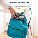 Baybee TiffinTote Lunch Box for School Kids with Spoon & Fork (1050ml LB with 500ml WB) BAYBEE