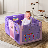 Baybee Playard Playpen for Kids with Safety Lock & Suction Cup