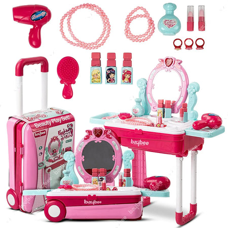 BAYBEE 3 in 1 Beauty Makeup Kit Set Toys for Girls BAYBEE
