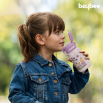 Baybee 2 in 1 Hydro Sipper Bottle for Kids Non-Toxic Water Bottle 500 ml BAYBEE