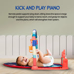 Baybee Universe Theme Kick & Play Piano Playgym for Babies with Hanging Rattles - Piano Baybee India