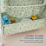 Baybee DOZY Baby Swing Cradle for Newborns with Mosquito Net Portable Infant Palna Jhula Baybee India