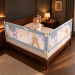Baybee Bed Rail Guard for Baby Safety | Bed Side Protector for Baby with 28 Level Height Adjustable Baybee
