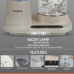 Baby Bottle Warmer & Sterilizer  with LCD Temperature Display, Smart & BPA Free Nipple BAYBEE