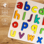 Baybee Small Case Alphabetical Wooden Puzzle Game Toys BAYBEE