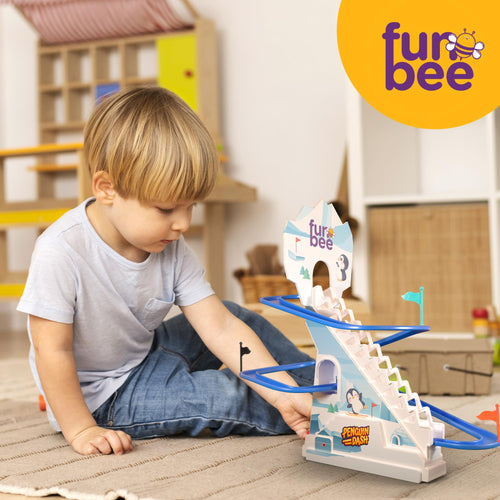 Baybee Funbee 3 Pcs Large Baby Penguin Glider Slider Toys for Kids BAYBEE