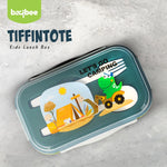 Baybee TiffinTote Lunch Box for School Kids with Spoon & Fork (1050ml LB with 500ml WB) BAYBEE