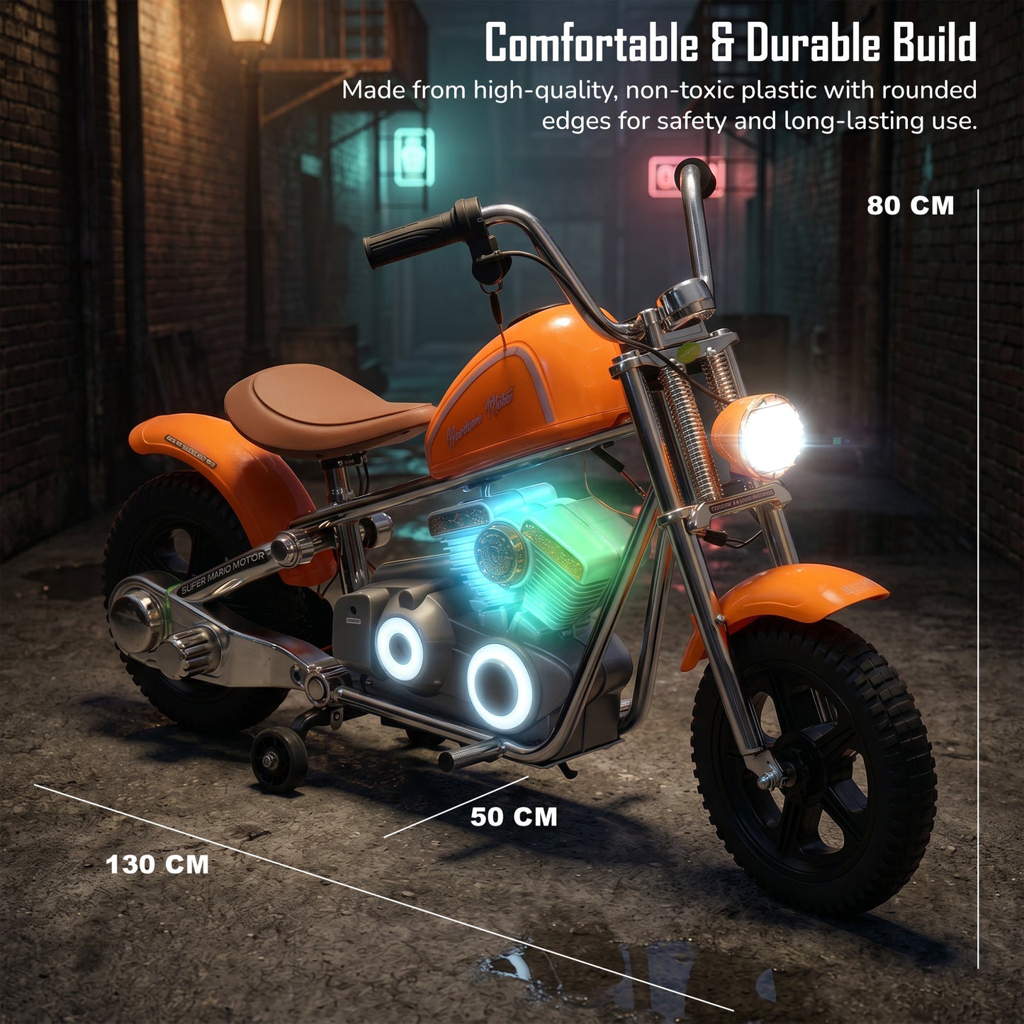 Baybee ChopperX Baby Battery Operated Bike for Kids