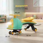 Baybee Nord Kids Magic Swing Car for Kids BAYBEE