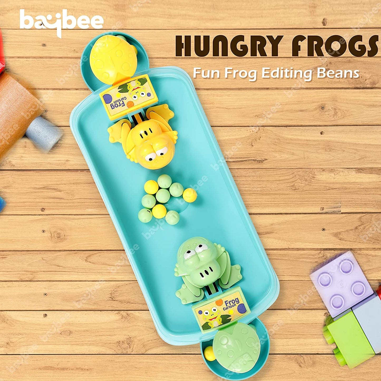 Baybee Hungry Frog Eating Beans Games Toys for Kids