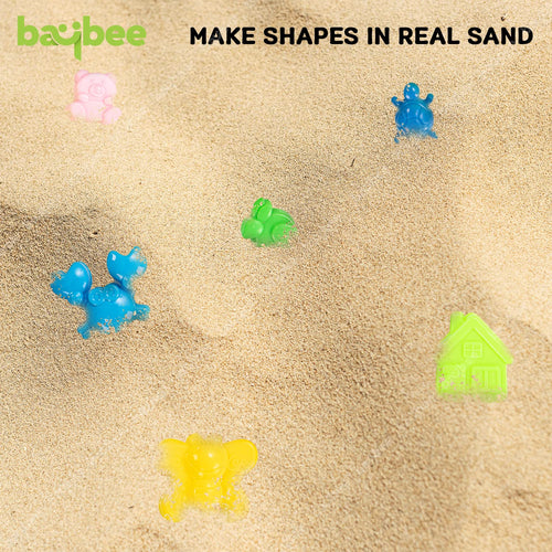 BAYBEE Creative Play Sand for Kids 1Kg, Moldable Magic Sand Dough Activity Toys Set, Sand Clay for Kids to Play BAYBEE