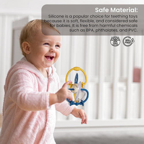 Baybee Silicone Baby Teether for Teething Gums BAYBEE