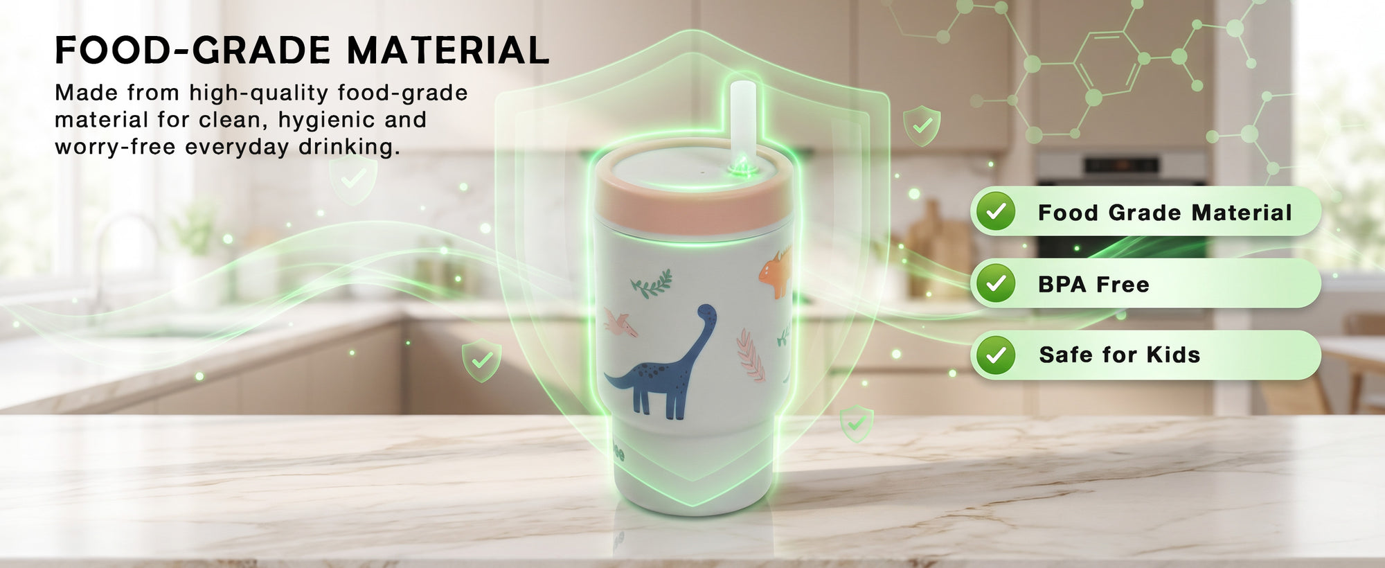 Baybee Baby BPA-Free Silicone Sipper Cup for Kids — slide 3