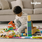 Baybee Crawling Foldable Kids Play Mat for Babies Size 180x120CM- Assorted Themes BAYBEE