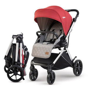 Baybee Infant Baby Pram Stroller for Babies with 3-Position Adjustable