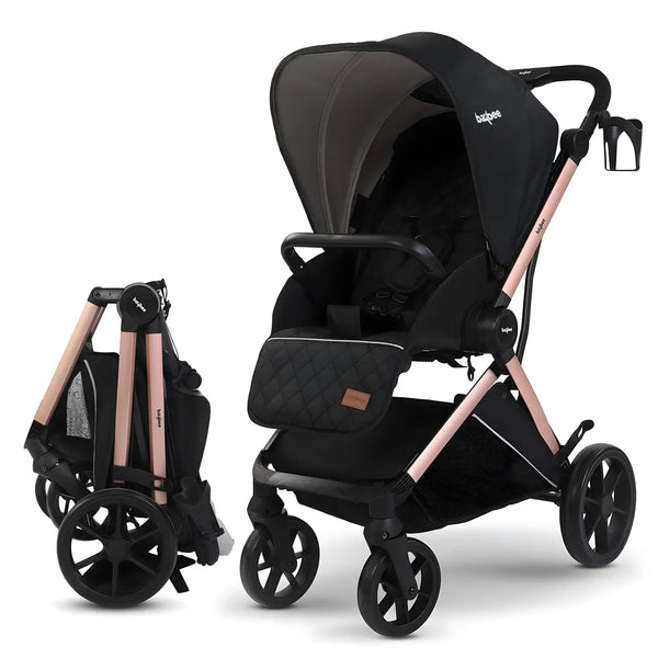 Baybee Infant Baby Pram Stroller for Babies with 3-Position Adjustable