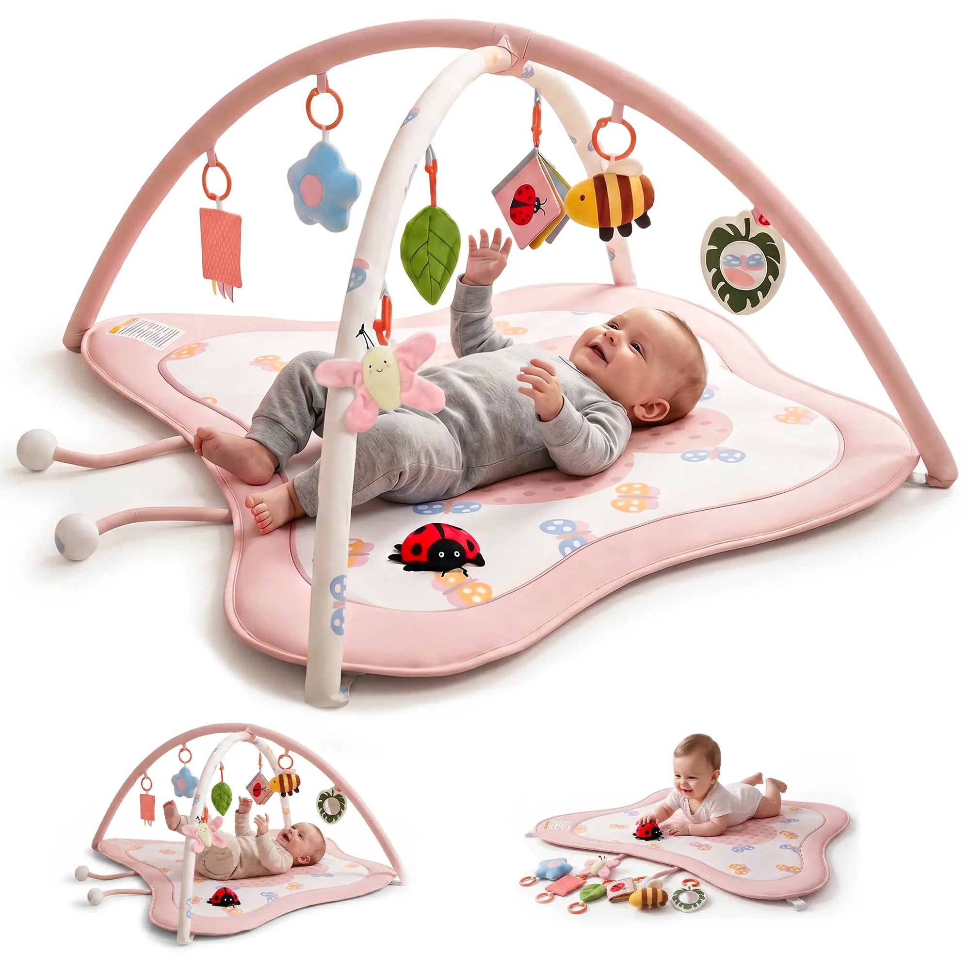 Baybee 2 in 1 Premium Baby Play Gym & Activity Mat for Babies