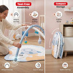 Baybee 2 in 1 Premium Baby Play Gym & Activity Mat
