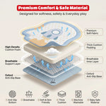Baybee 2 in 1 Premium Baby Play Gym & Activity Mat