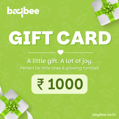 Baybee Gift Card – ₹1,000 Baybee