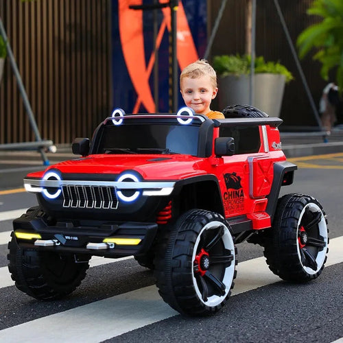 Baybee Hulk Kids Battery Operated Jeep for Kids with Music & Light BAYBEE