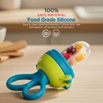Baybee Silicone Fruit Nibbler & Baby Food Feeder Baby Teether & Pacifier Baybee India