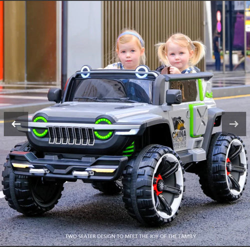 Baybee Hulk Kids Battery Operated Jeep for Kids with Music & Light BAYBEE