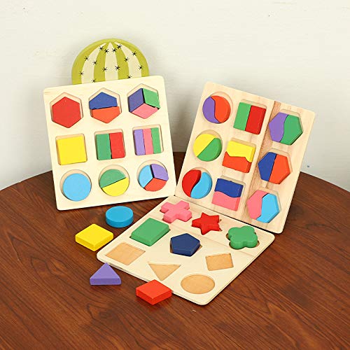 Baybee Wooden Geometric Shape Board Block Puzzle for Kids Toys BAYBEE