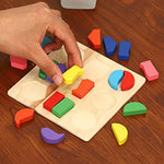 Baybee Wooden Geometric Shape Board Block Puzzle for Kids Toys