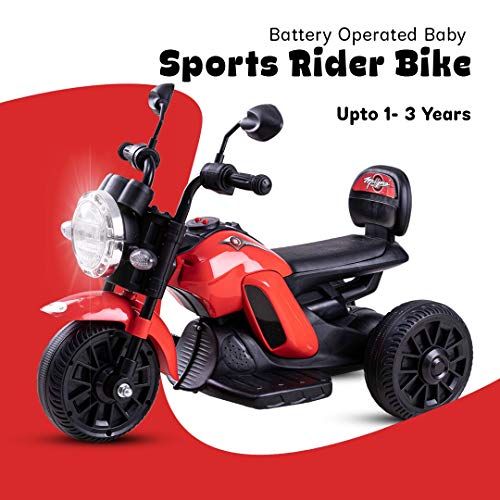 Baybee Cafe Racer Rechargeable Battery Operated Ride-on Bike for Kids BAYBEE