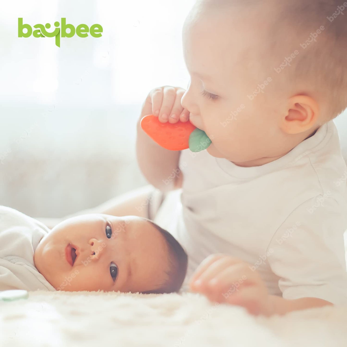 Baybee Pack of 3 Rattles Set for Babies 0-6 Months, Non-Toxic 3 Attractive Rattle Set, Newborn Baby Gift Products