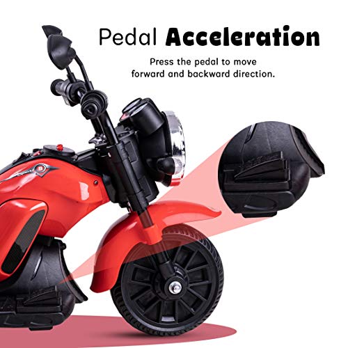 Baybee Cafe Racer Rechargeable Battery Operated Ride-on Bike for Kids BAYBEE