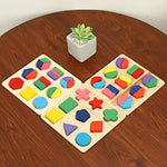 Baybee Wooden Geometric Shape Board Block Puzzle for Kids Toys BAYBEE